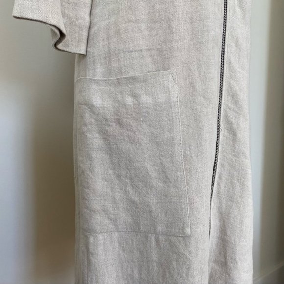 CELINE MIDI LINEN DRESS | SIZE FR 38/US 6 | NWT | RETAILED FOR $1,550 - Picture 8 of 14